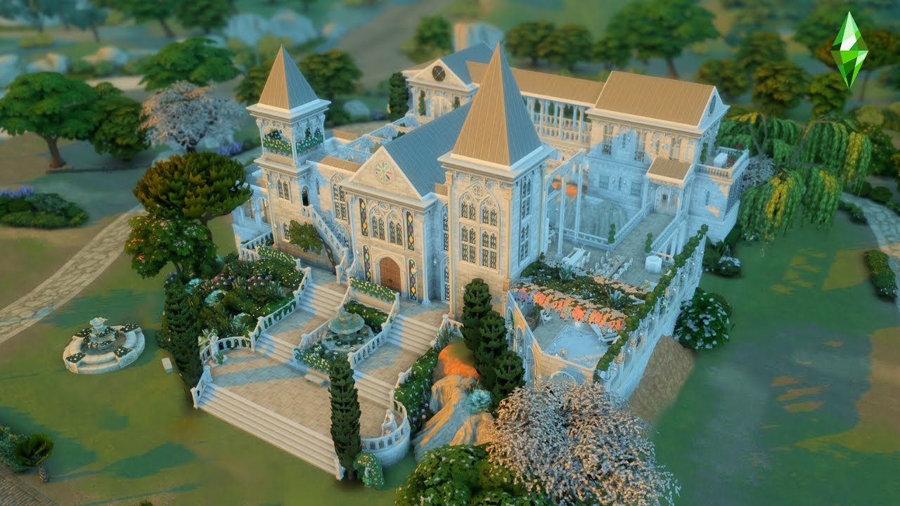 Royal Cathedral ♛ || The Sims 4 Speed Build || Lofi Ambient Sounds || No CC