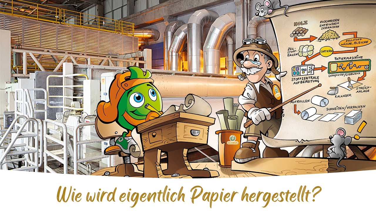 Wie wird eigentlich Papier hergestellt?