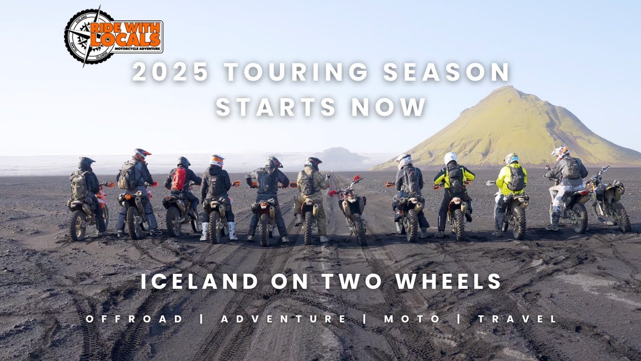 Ride With Locals | Iceland Motorcycle Touring Season 2025 | Season Preview