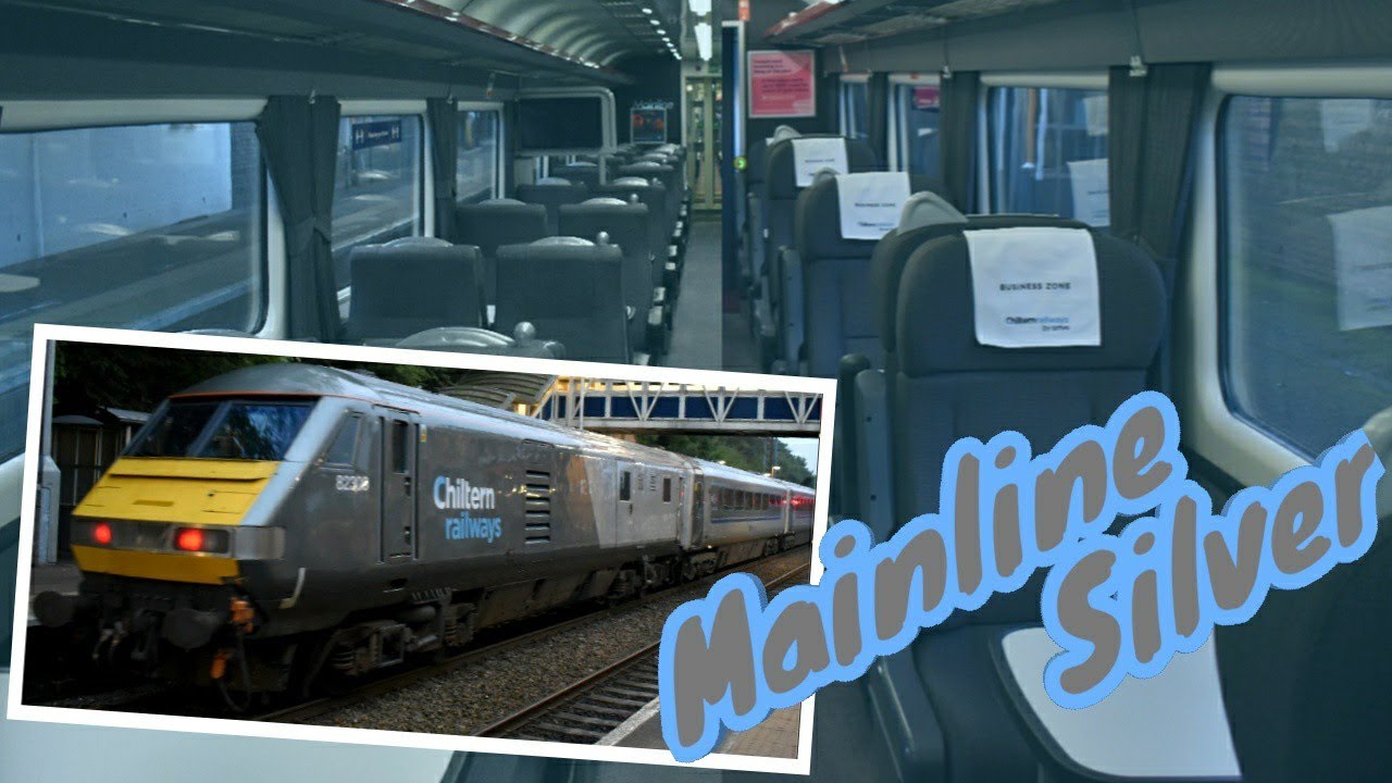 Chiltern Railways Mainline Silver | Interior/Walkthrough | Standard & Business Class | 6 Carriages