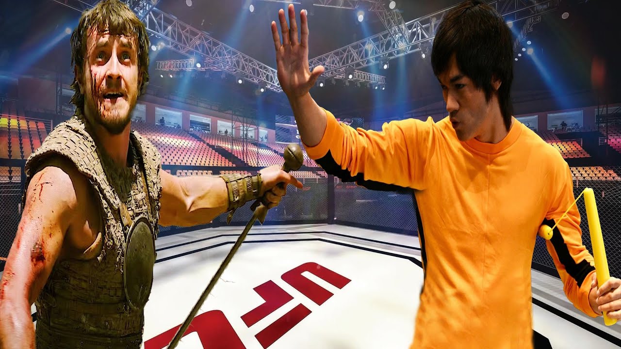 UFC 5 | Bruce  Lee vs. Gladiator Lucius | Fight Tournaments