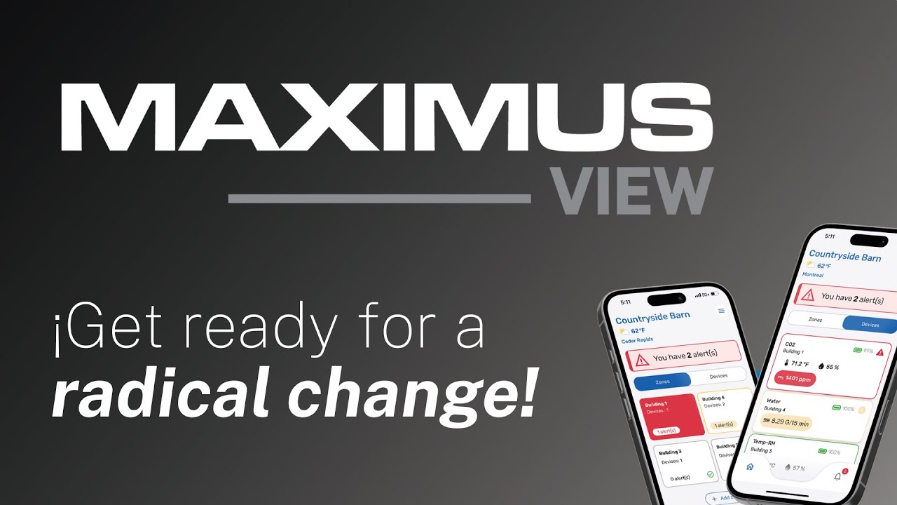 MAXIMUS View - Monitor your environment to stay in control!