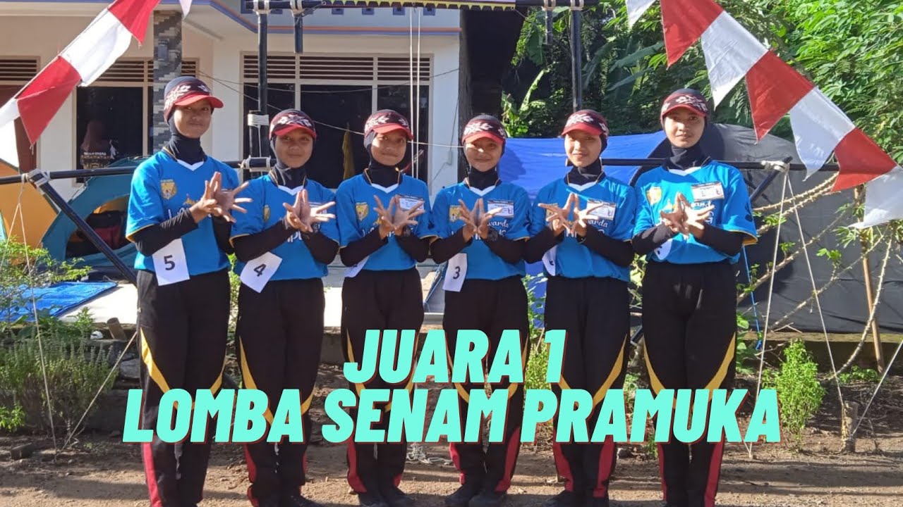 JUARA 1 LOMBA SENAM PRAMUKA|| PJM SMPN 1 TRIMURJO|| WESCO TINGKAT SUMATRA TAHUN 2022