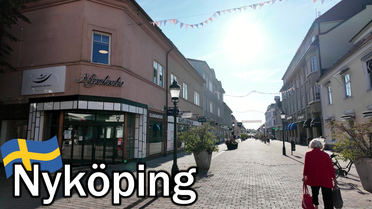 One of Sweden's oldest cities and a former capital? Walking tour of Nyköping