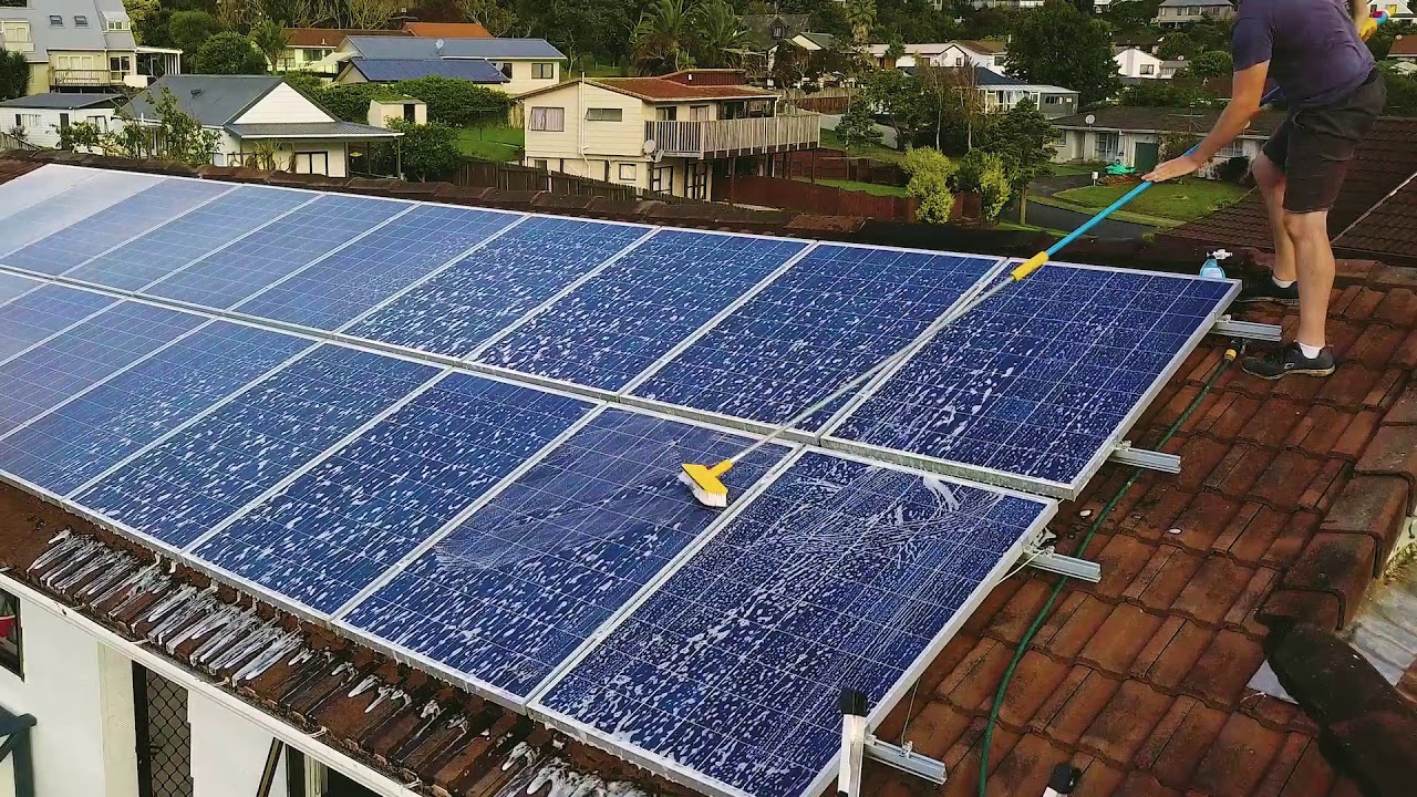 Solar Panel Wash Yearly Wash