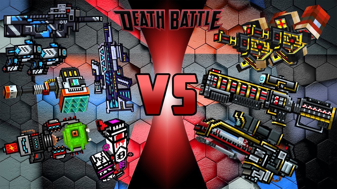 Pixel Gun 3D - Future Weapons VS Sniper Set