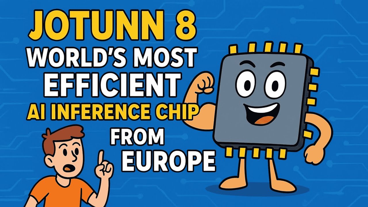 Europe Built Jotunn 8  - World's Most Efficient AI Inference Chip | Should NVIDIA Worry | Tech Edge