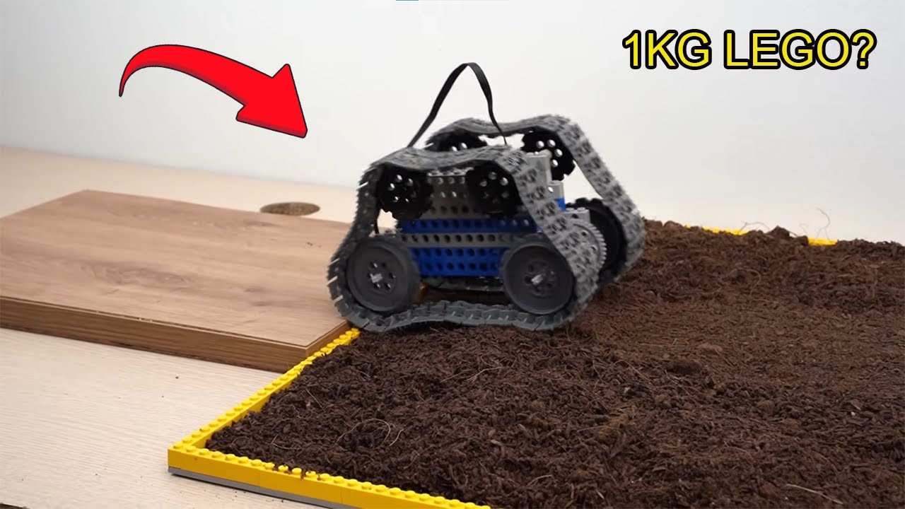 Lego vs Mud: Can the Ultimate Tracks Survive the 880g Weight Challenge?