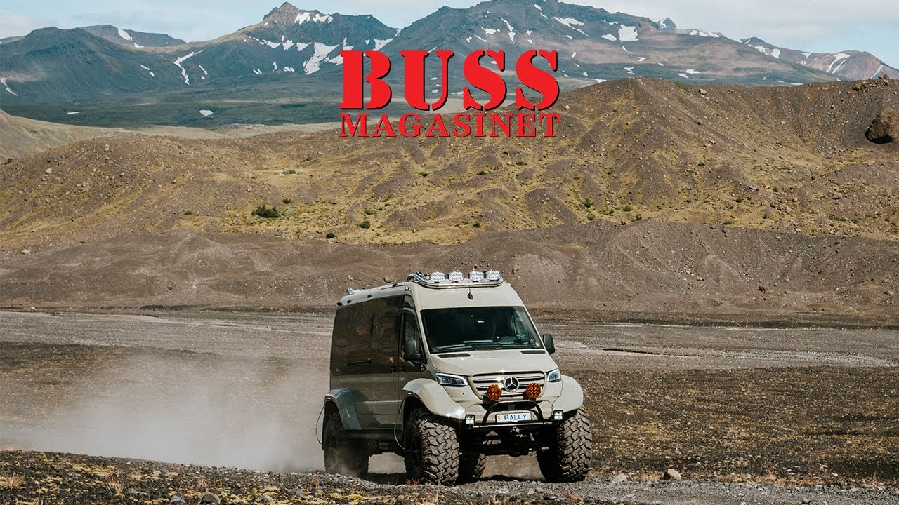 OFF-ROAD med SPRINTER på ISLAND