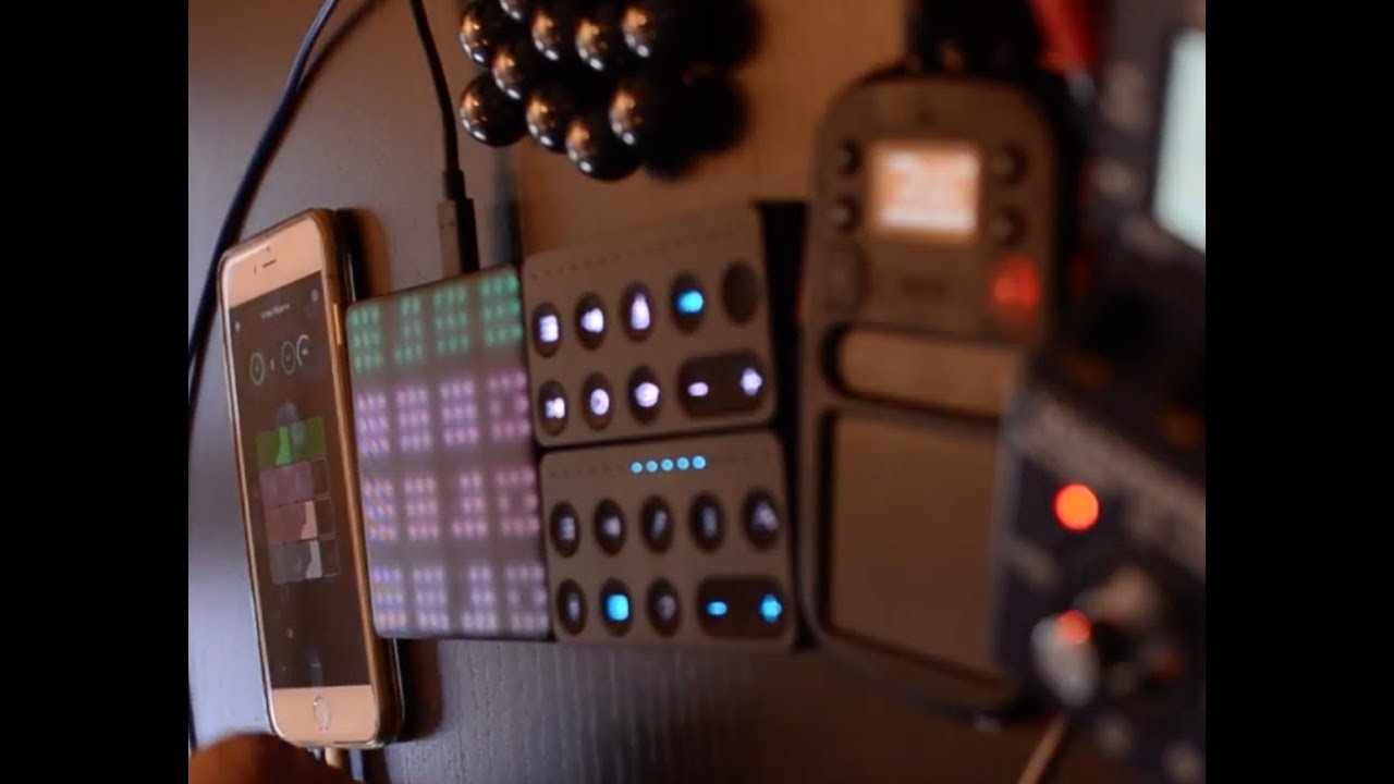 Roli Block expanded using external Effects | funktree