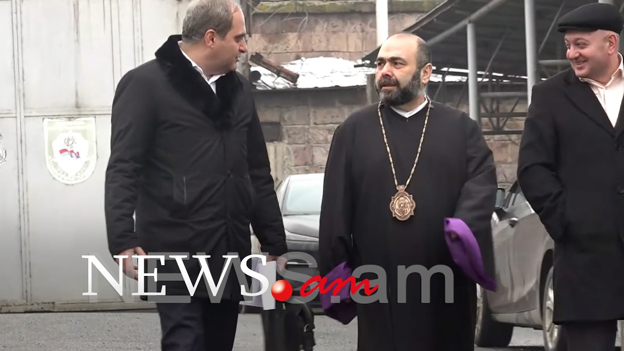 Արագածոտնի թեմի առաջնորդ Մկրտիչ սրբազանը դուրս եկավ քրեակատարողական հիմնարկից