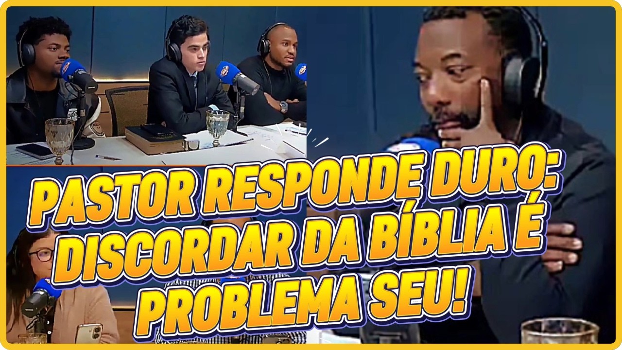 PASTOR CARLOS RESPONDE DURO: DISCORDAR DA BÍBLIA É PROBLEMA SEU!