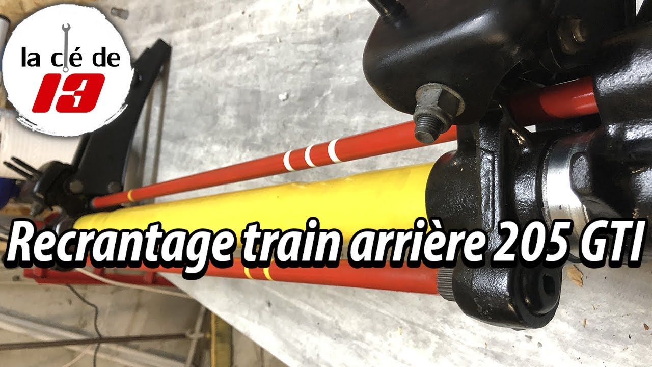 Réglage train arrière 205 GTI