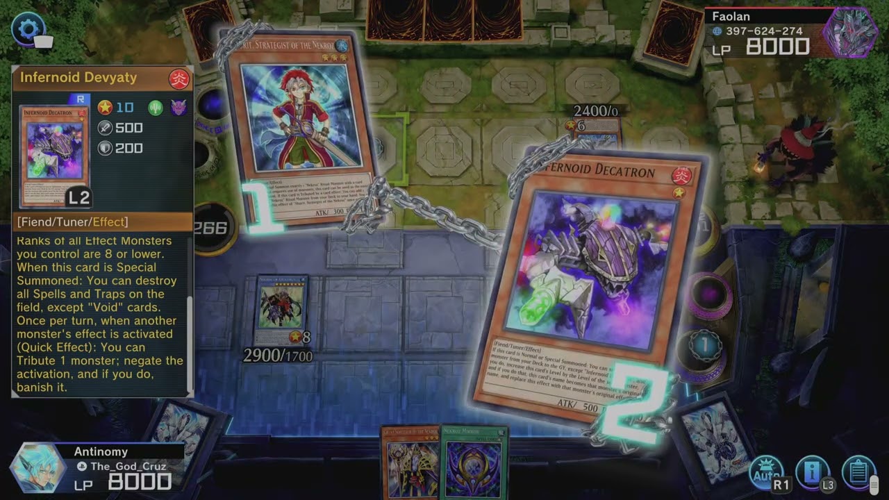 Yu-Gi-Oh! Master Duel Attribute 4 Event Nekroz vs Infernoid