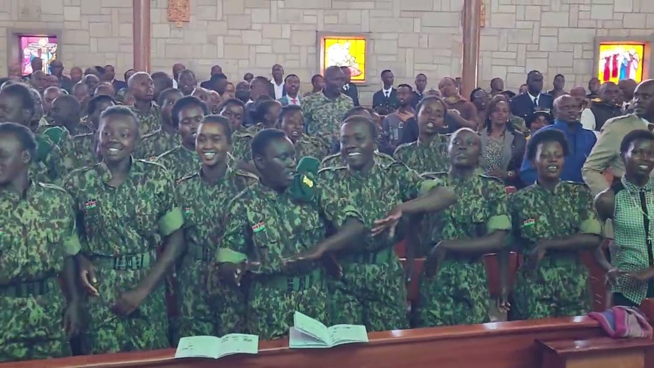 Wimbo 'Glory to God' Uniformed Disciplined Forces Mass at CTK Cathedral, Nakuru: 30th Aug 25