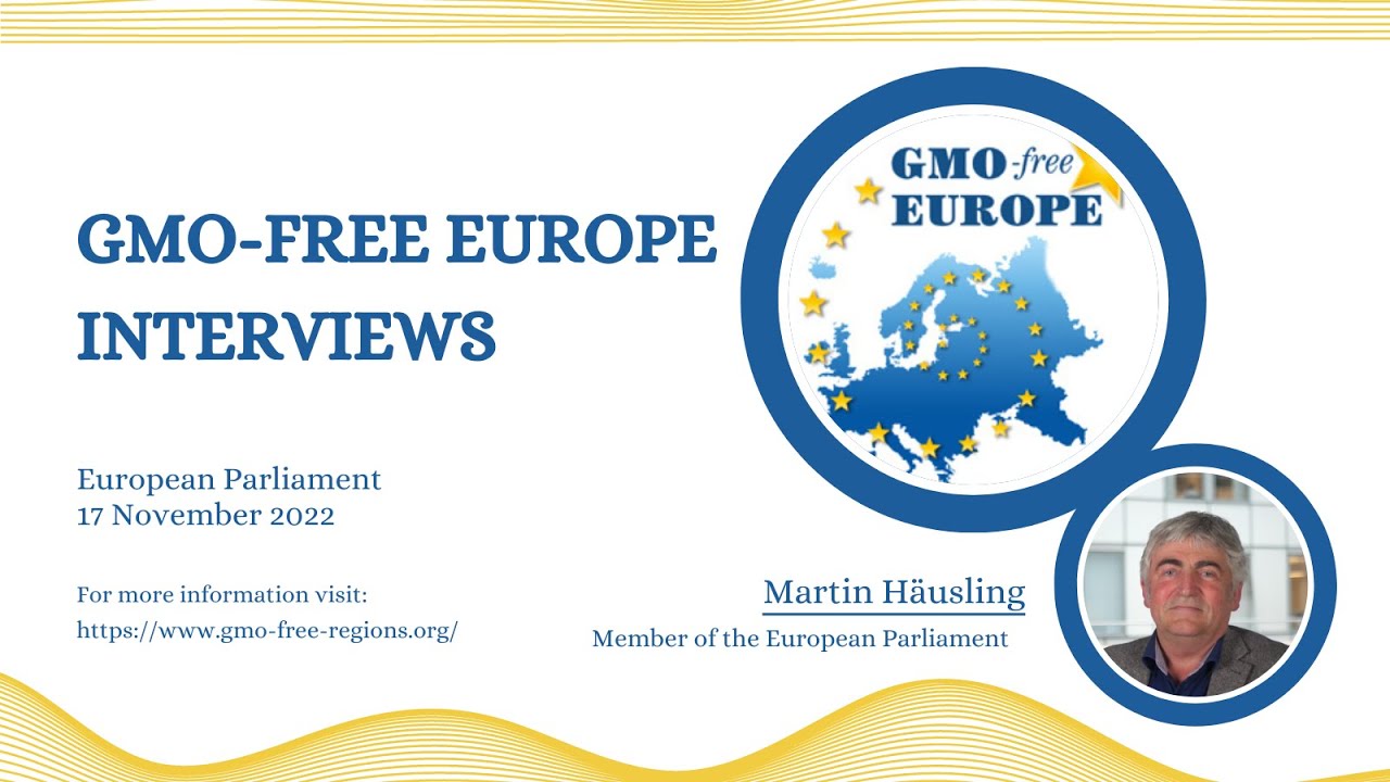 GMO-Free Europe Event 2022: Interview with Martin H&auml;usling