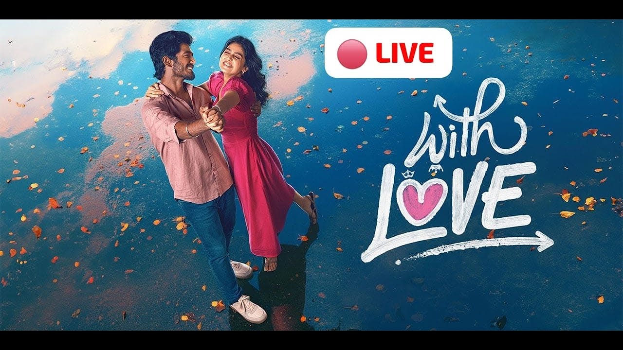 🔴 LIVE: With Love movie Thanks Giving Meet | Soundarya Rajinikanth |AbishanJeevinth | Anaswara Rajan
