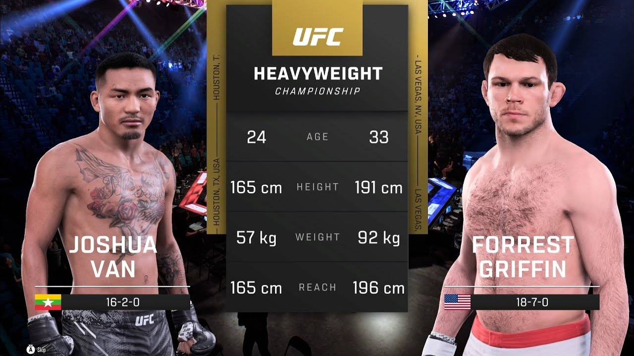 Джошуа Ван против Форреста Гриффина, UFC 5