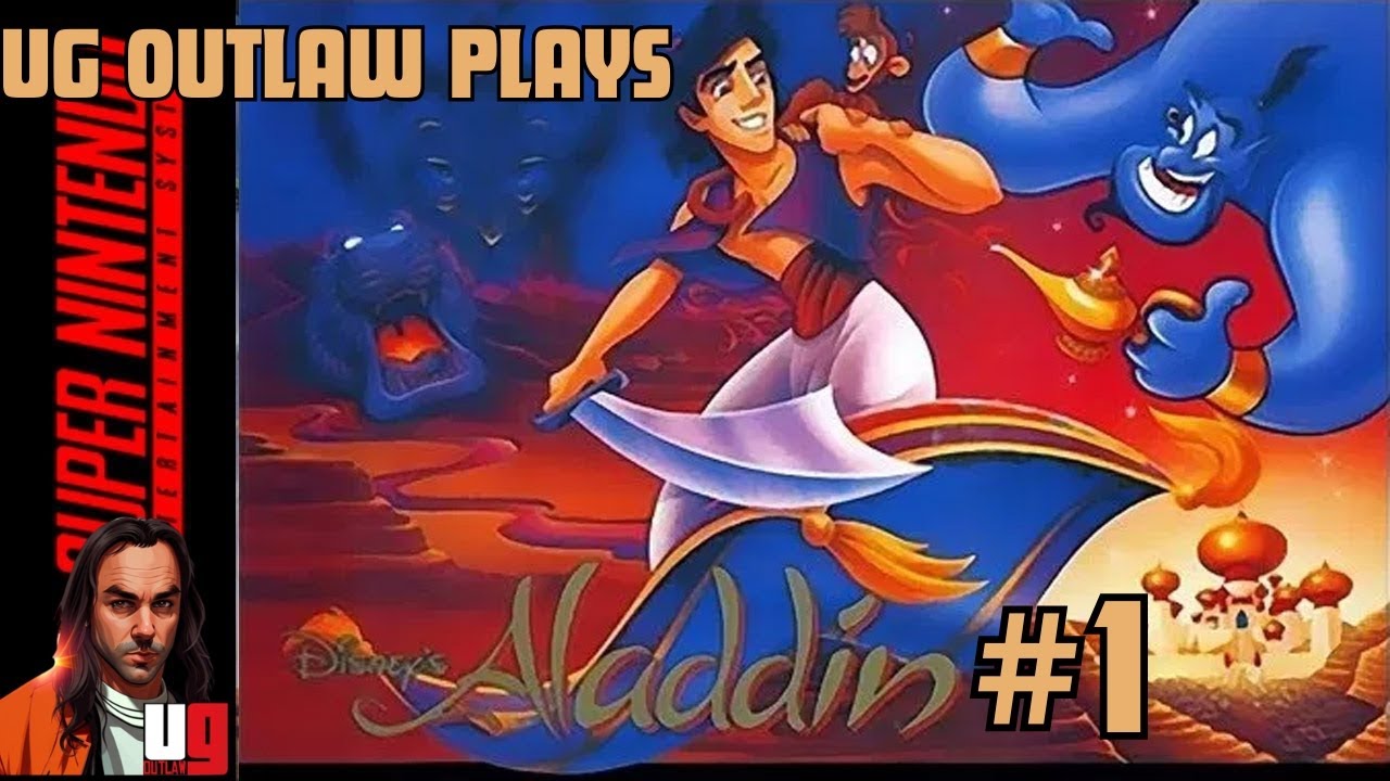Приключения UG Outlaw's Aladdin (SNES) начинаются!