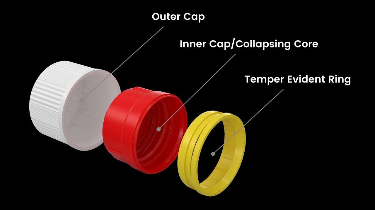 HTW molds Child Resistance Cap CRC