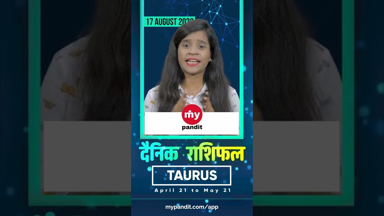 Taurus August 2022 Daily Horoscope | Aaj ka Rashifal | #shorts