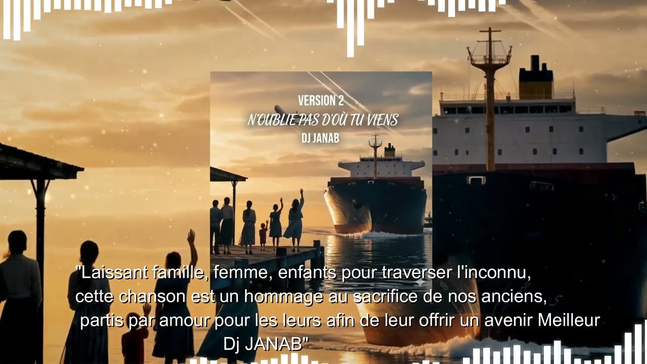 DJ JANAB - N'oublie pas d'où tu viens  version 2  🚢 🌅 🧳 🌳 🧬 🎧 🎹 🎶 🇫🇷 🏠