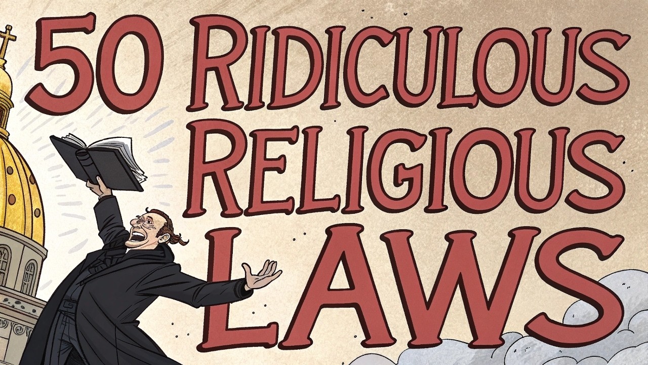 50 Weirdest Laws Born from Religion