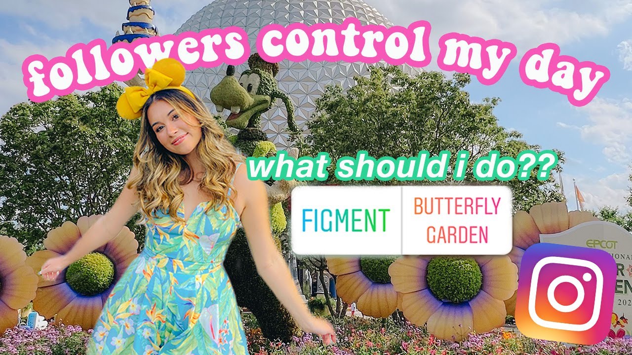 FOLLOWERS CONTROL MY DAY AT DISNEY WORLD