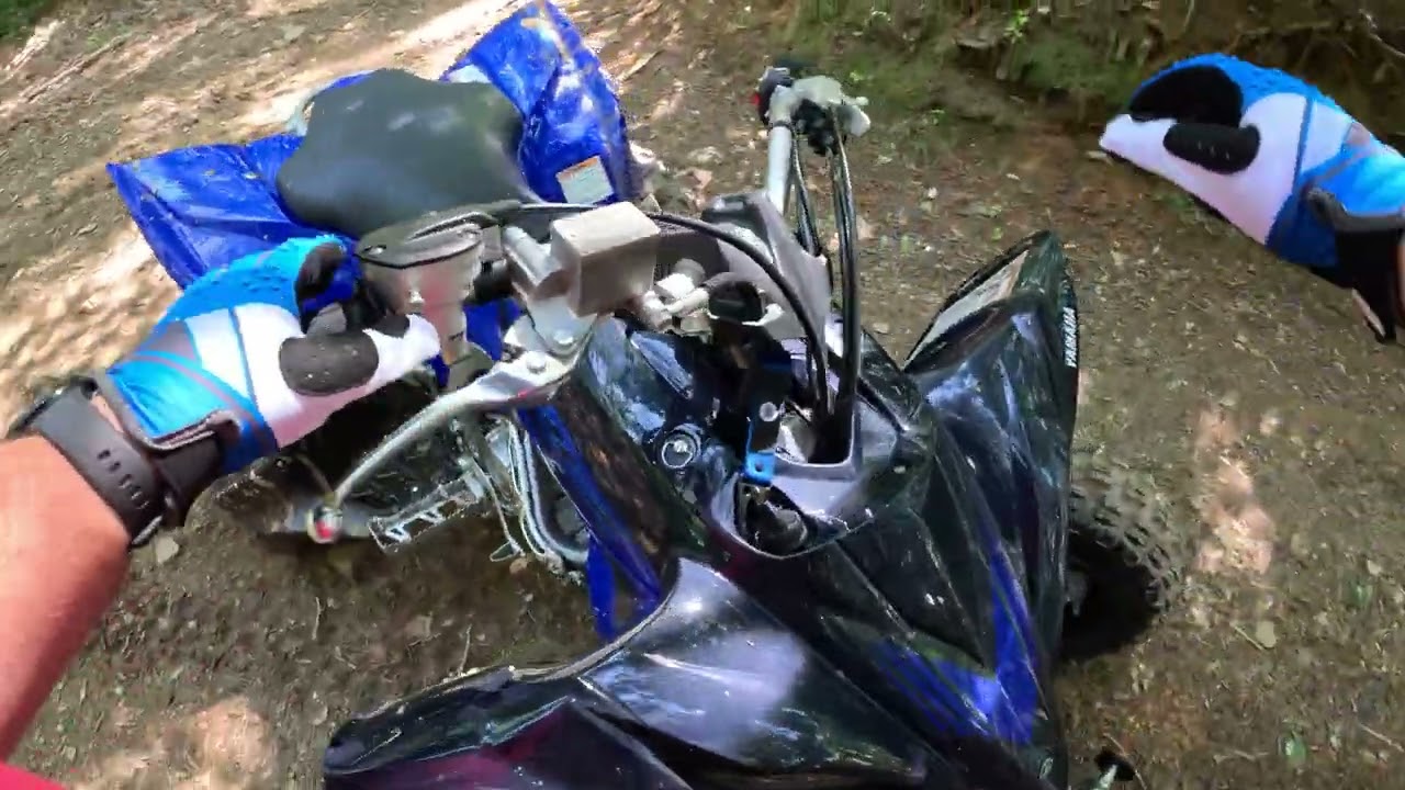 First time trail riding the 2024 YFZ 450R