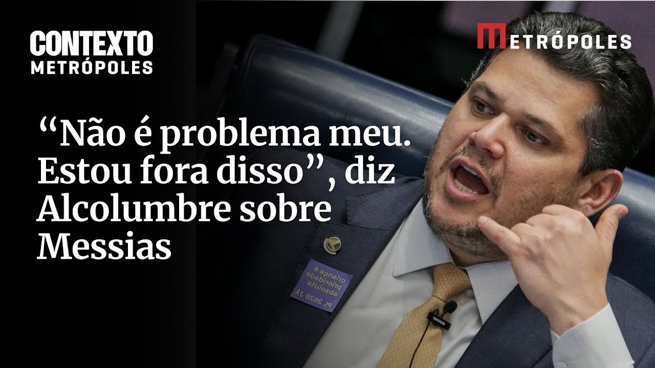 Alcolumbre abandona Lula e rejeita Messias para vaga no STF: "Não é problema meu"