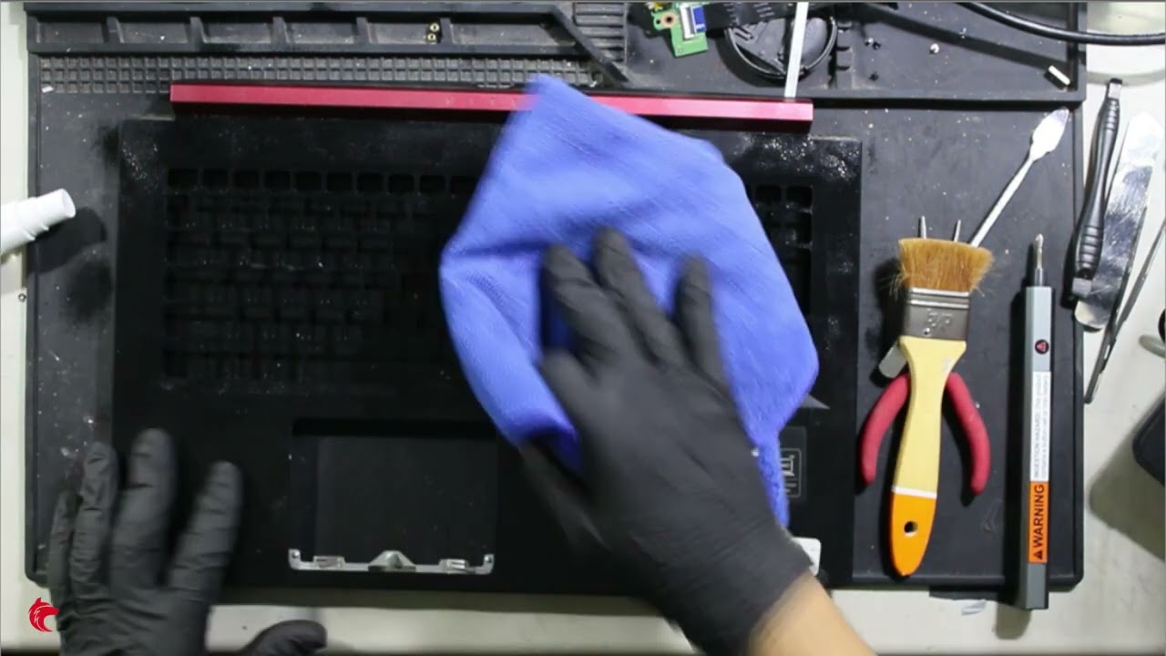 Cambio teclado y tapa trasera en laptop ACER Nitro 5  515