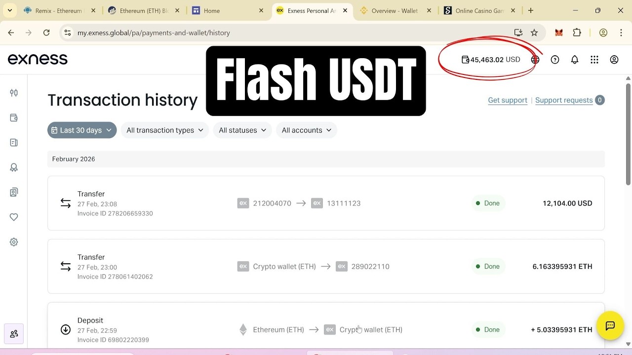 create flash usdt 2026 &ndash; for trading and gambling?