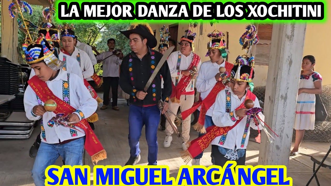 XOCHITINI SAN MIGUEL ARCÁNGEL DE XIQUILA HUEJUTLA HGO EN BANDERAS  2024