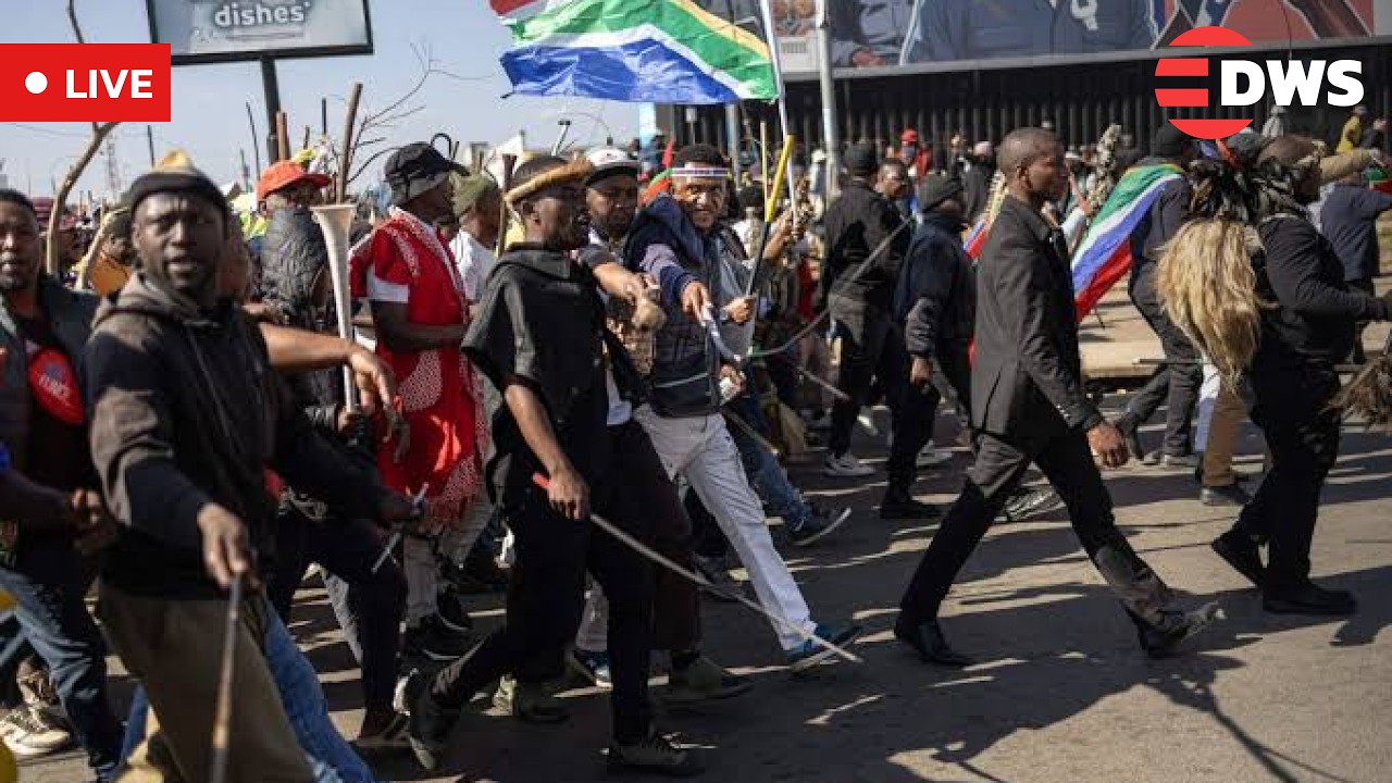 LIVE: Protests Erupt in Durban Over South Africa&rsquo;s New Migrant Deadline Policy | DWS News | AC1F
