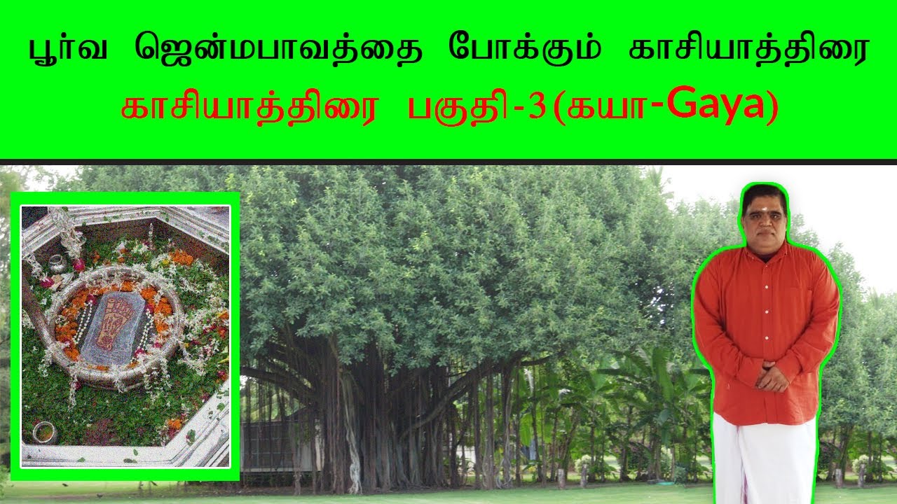 பூர்வ ஜென்ம பாவத்தை போக்கும் காசியாத்திரை| பகுதி-3| கயா| Gaya| #prabhanjaragasiyam| #kasi| #gaya