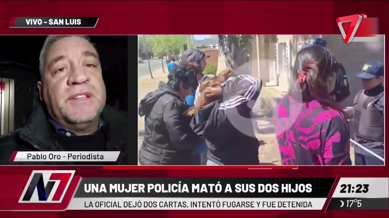 🔴 Horror en San Luis: policía mató a sus dos hijos y huyó tras dejar cartas