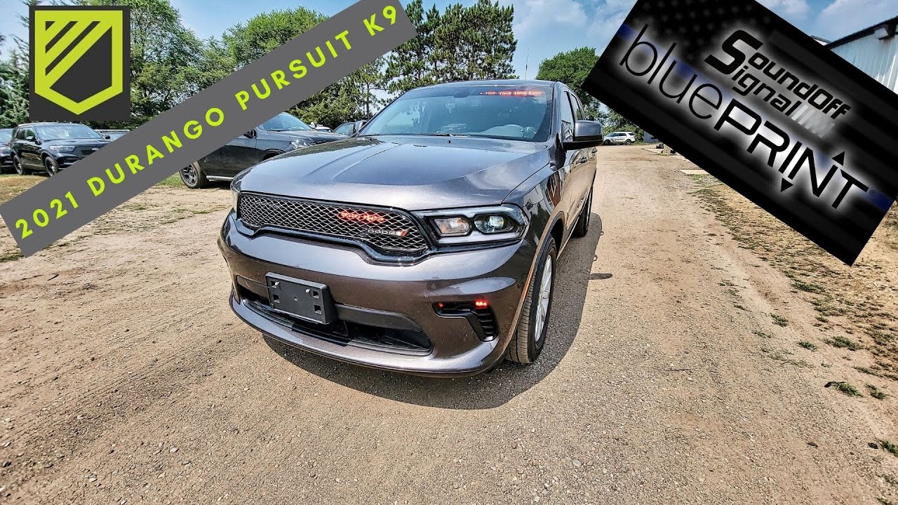 2021 Dodge Durango Police Pursuit K9 Unit | HD Install and Walkaround