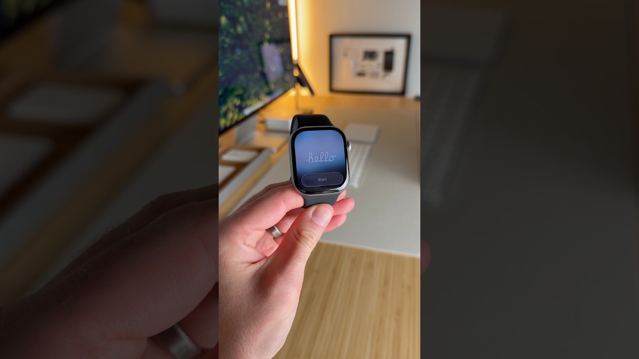 Распаковка Apple Watch Series 11 &mdash; цвет &laquo;серый космос&raquo; 😮&zwj;💨