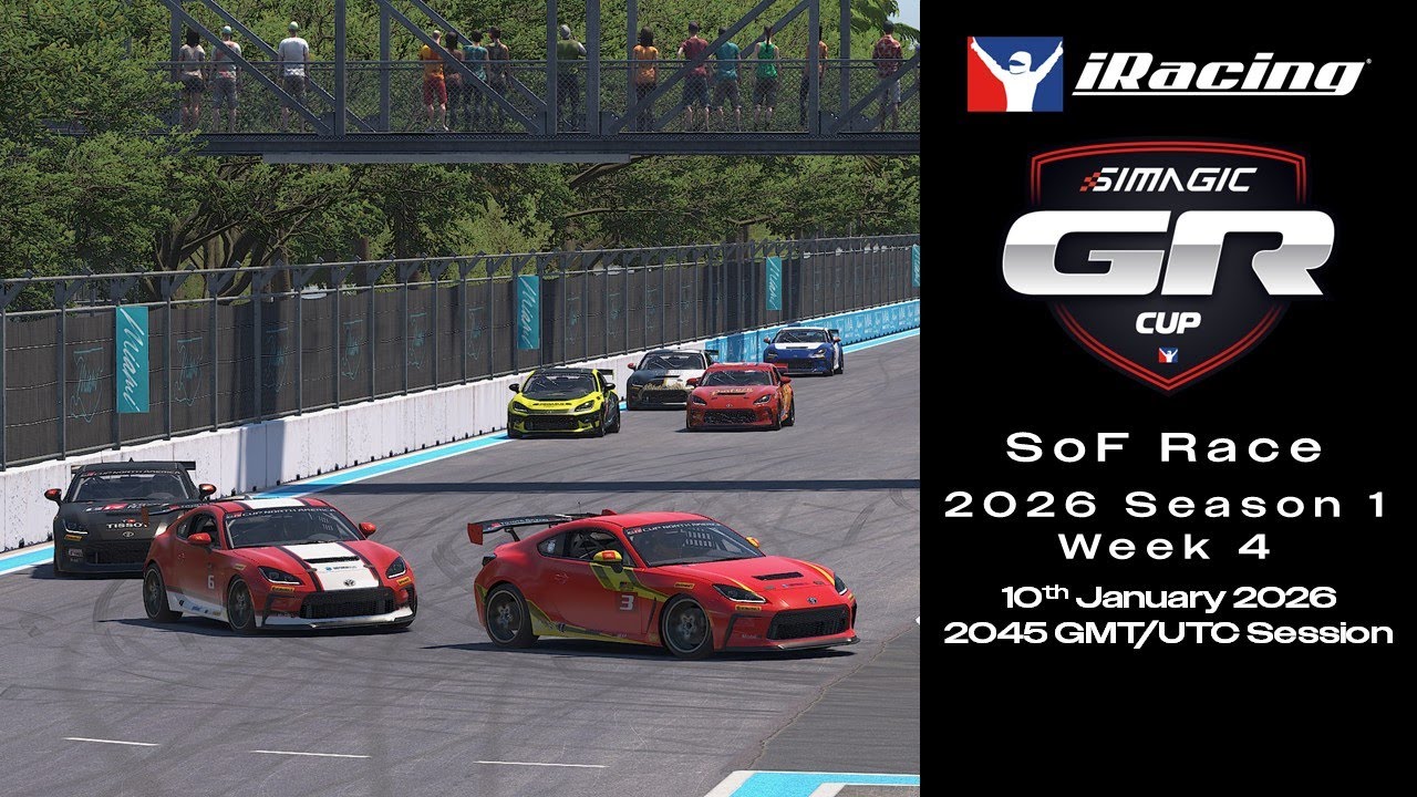 iRacing Toyota GR86 Cup от SIMAGIC | 2026 | Сезон 1 | Неделя 4 | Гонка SoF | Ошерслебен