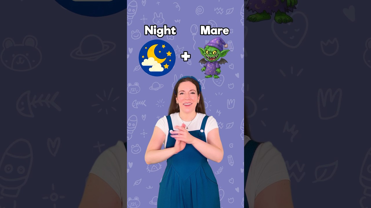 Les mots compos&eacute;s en anglais 6 🇬🇧💕 #apprendre #enfants #d&eacute;butant #vocabulaire