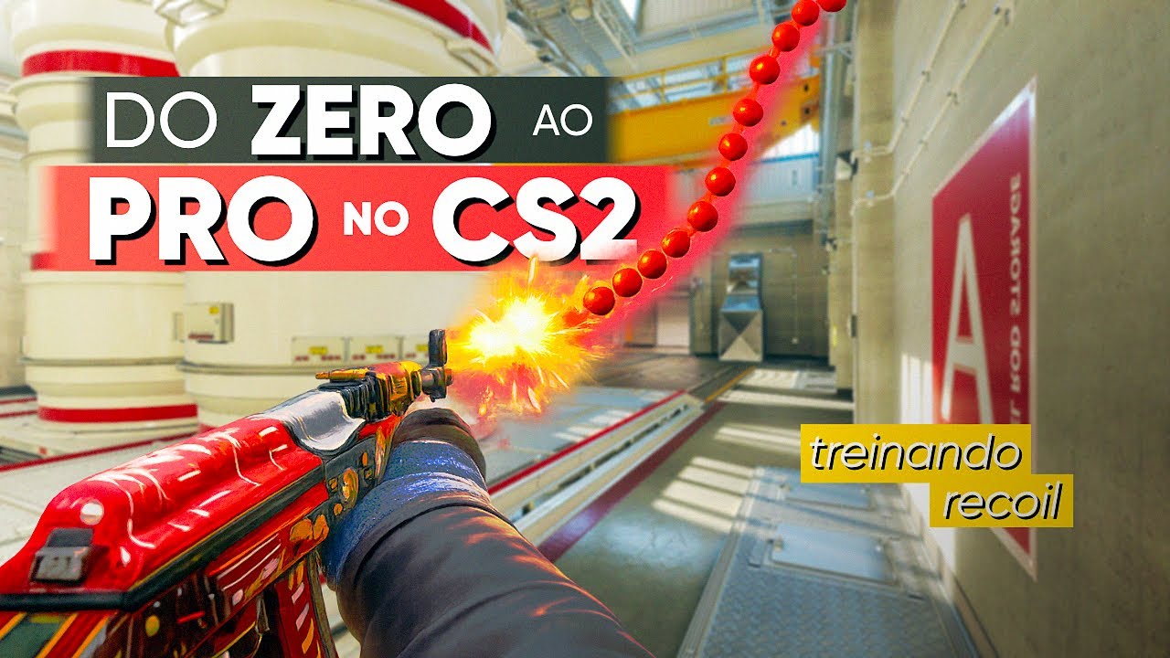 Do ZERO ao PRO no CS2 – Treinando RECOIL #ep2
