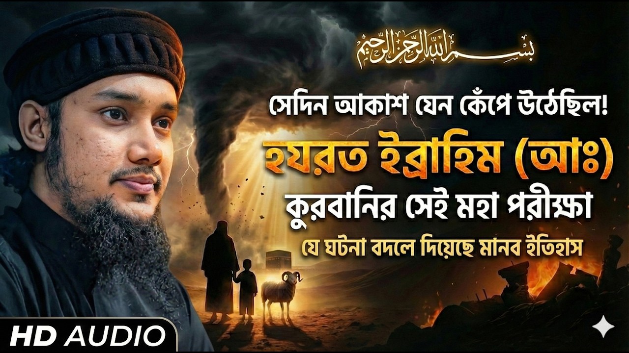 হযরত ইব্রাহিম (আঃ) কুরবানির ইতিহাস | হযরত ইব্রাহিম (আঃ) এর পুরো কাহিনী |  Abu Adnan Taha New Waz