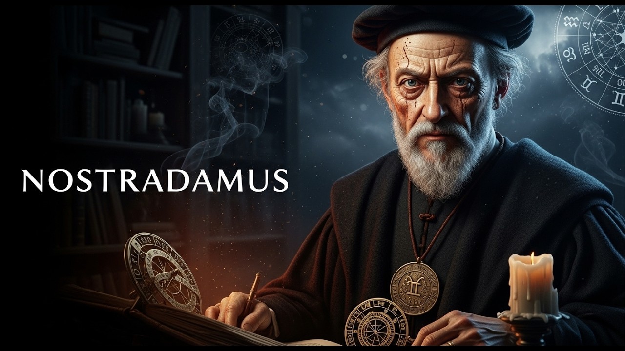 Geschichten zum Einschlafen: Wer war Nostradamus wirklich? Biografie & sein treffendsten Vorhersagen