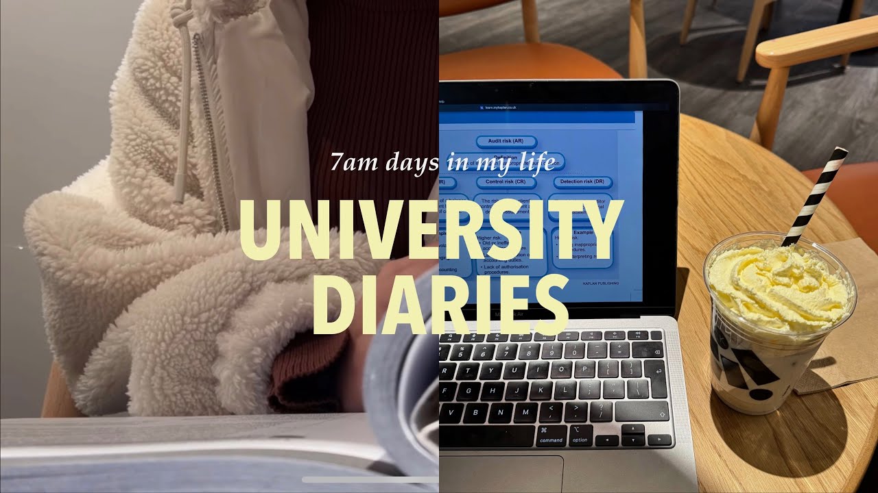 Uni Diaries | 7AM Productive Week of Lectures & Study Sessions 📚🎧