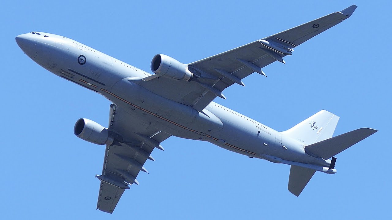 MD11 and RAAF Military Aircraft at Amberley Air Base