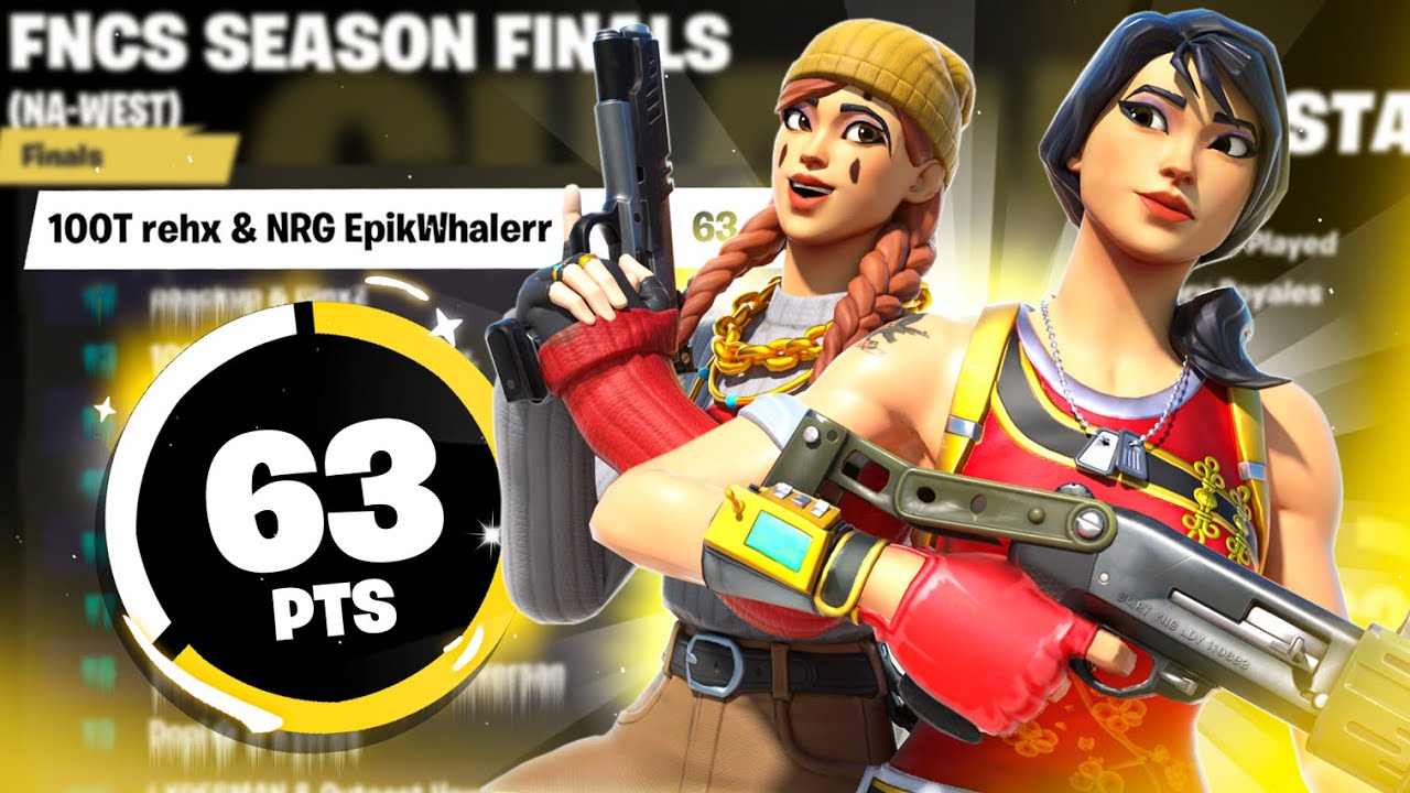 How we became the BEST DUO in NA WEST!! 1ST PLACE FNCS Highlights  *$17,500* | NRG EpikWhale
