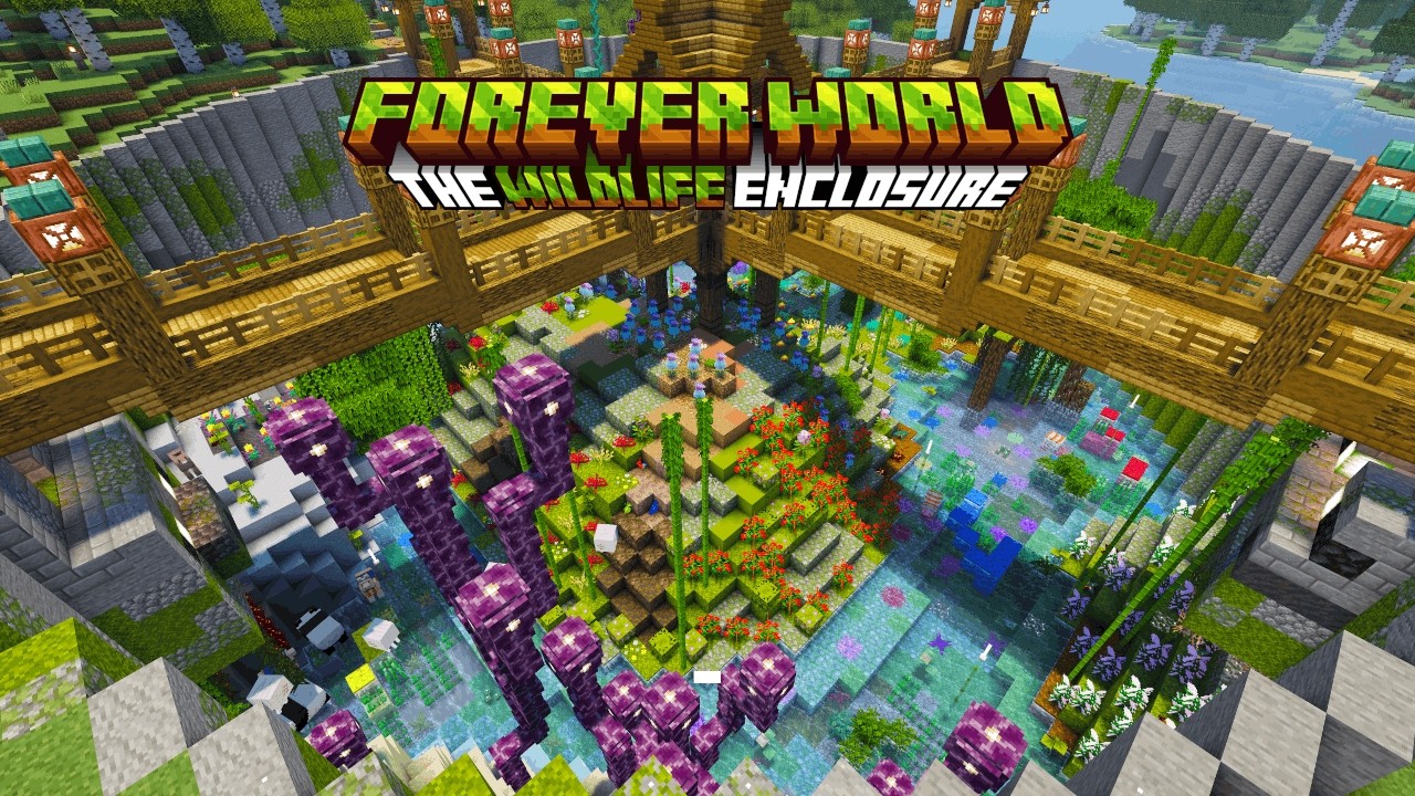 I BUILT The BEST WILDLIFE ENCLOSURE in Minecraft!