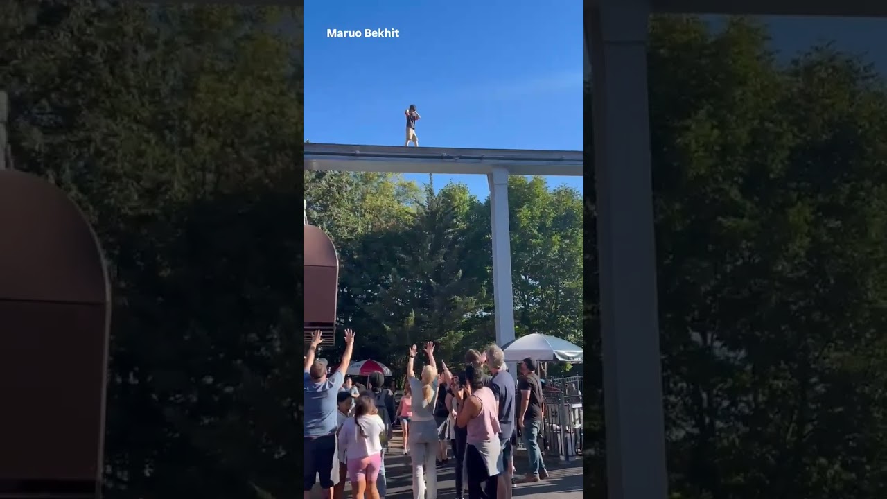 Video shows child on monorail track at Hersheypark