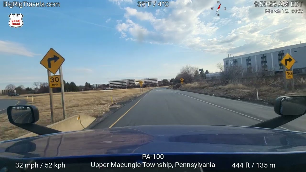 BRT 123: Upper Macungie Township, PA via Bethlehem, PA and Newark, NJ to Mifflin Township, PA