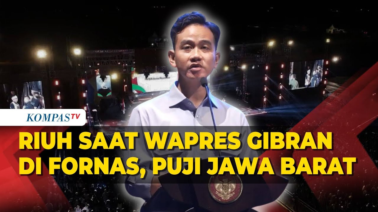 Riuh saat Wapres Gibran Absen Peserta di Fornas: Jawa Barat Medali Terbanyak